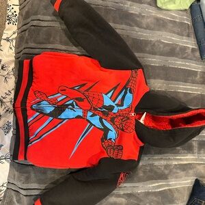Marvel Spider-man plush zip up